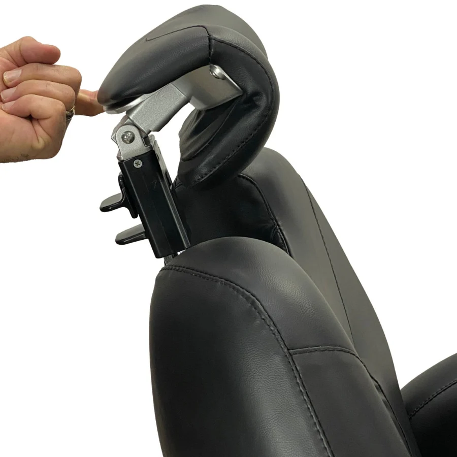 Austin Barber Chair - Black - Image 11