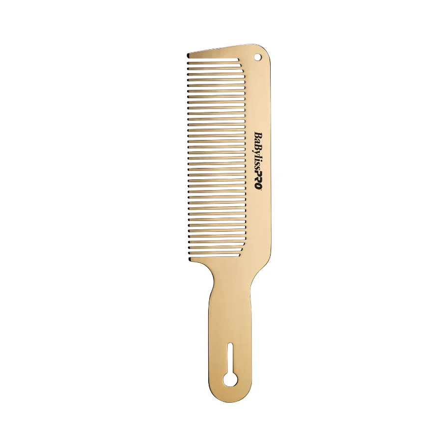 BaBylissPRO Barberology Metal Comb Set 2pc - Gold - Image 2