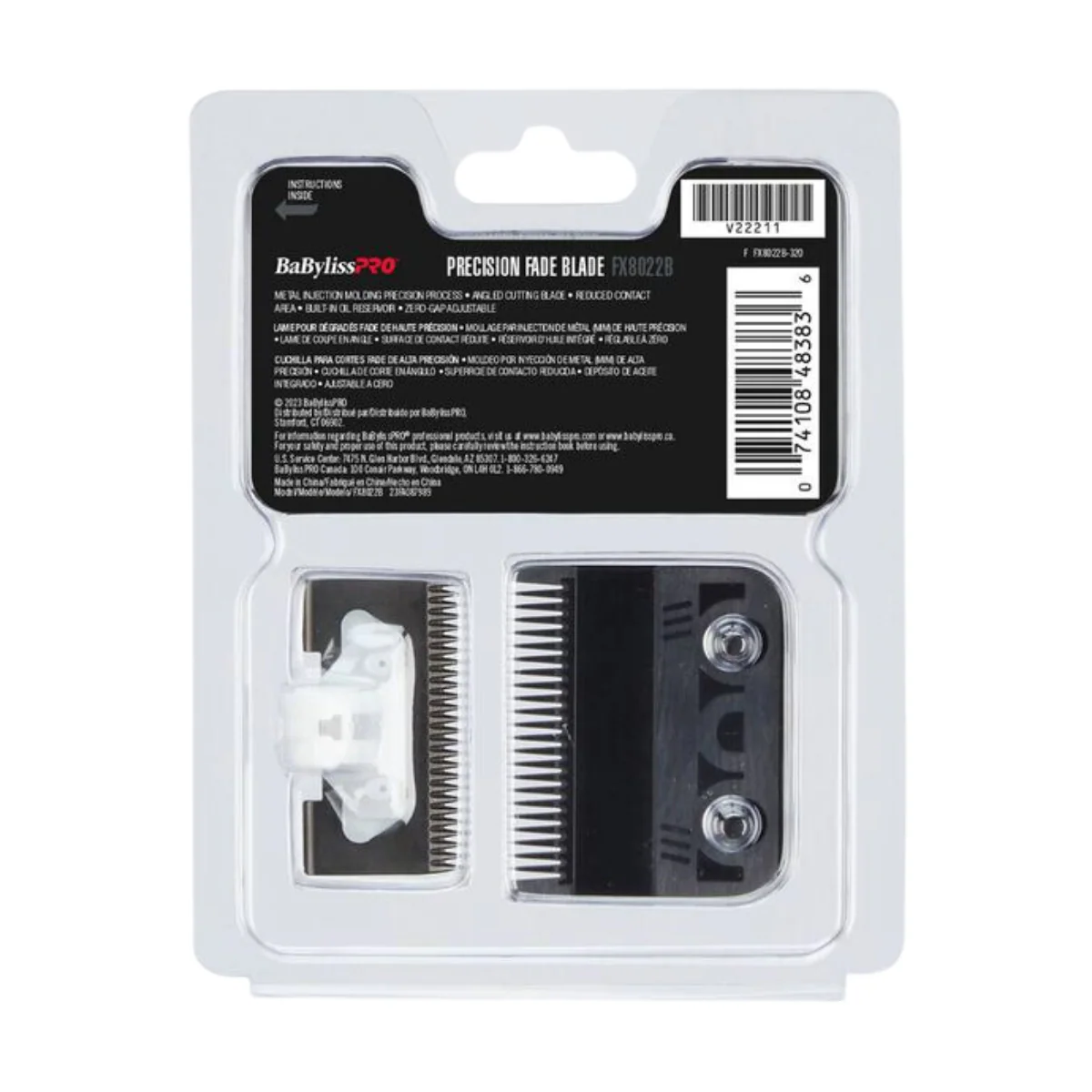 BaBylissPRO Black Titanium Metal-Injection Molded (MIM) Precision Fade Blade - Image 5