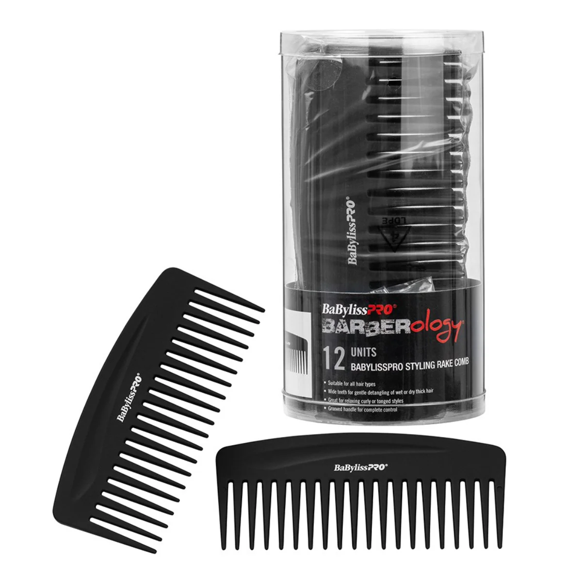 BaBylissPRO Detangling Rake Comb 12pc - Image 5