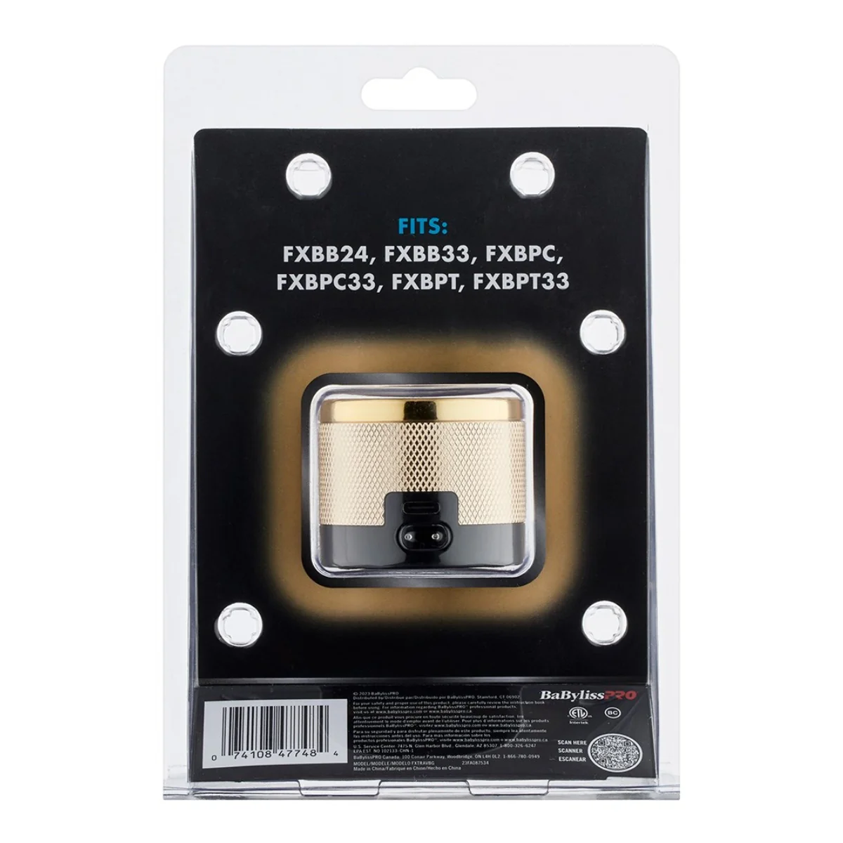 BaBylissPRO FXOne Universal Battery Charging Stand Gold - Image 3