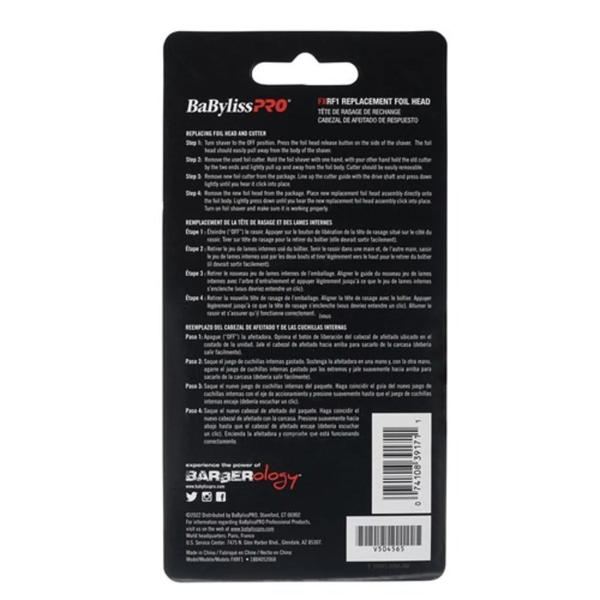 BaBylissPRO FOILFX01 Shaver Replacement Foil Head - Image 3