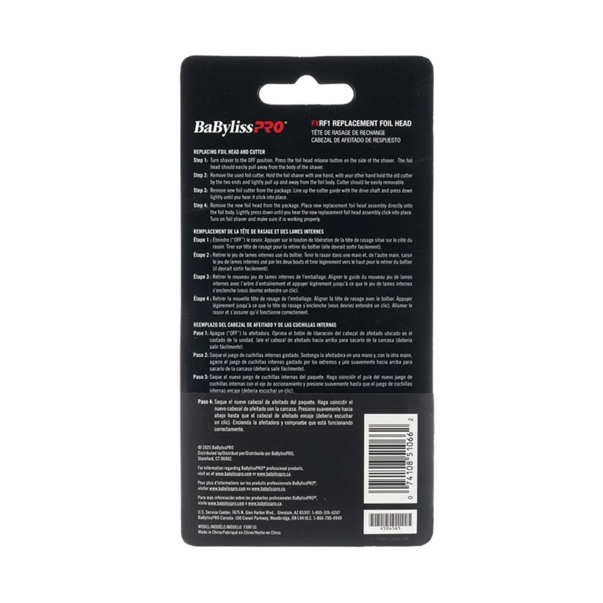 BaBylissPRO GoldFX FoilFX01 Shaver Replacement Foil Head - Image 4