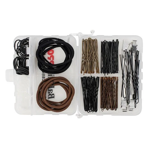 Babylisspro Hairdressing Essentials Pins Clips Elastics And Rubberbands - Image 2