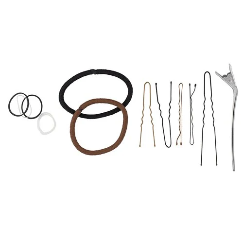 Babylisspro Hairdressing Essentials Pins Clips Elastics And Rubberbands - Image 4