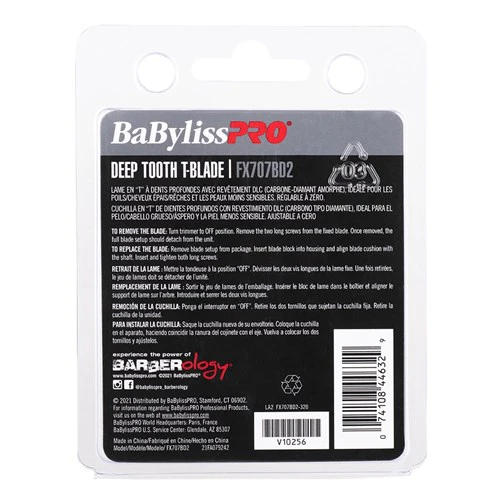Babylisspro Replacement Blade Dlc Deep Tooth T Blade - Image 3