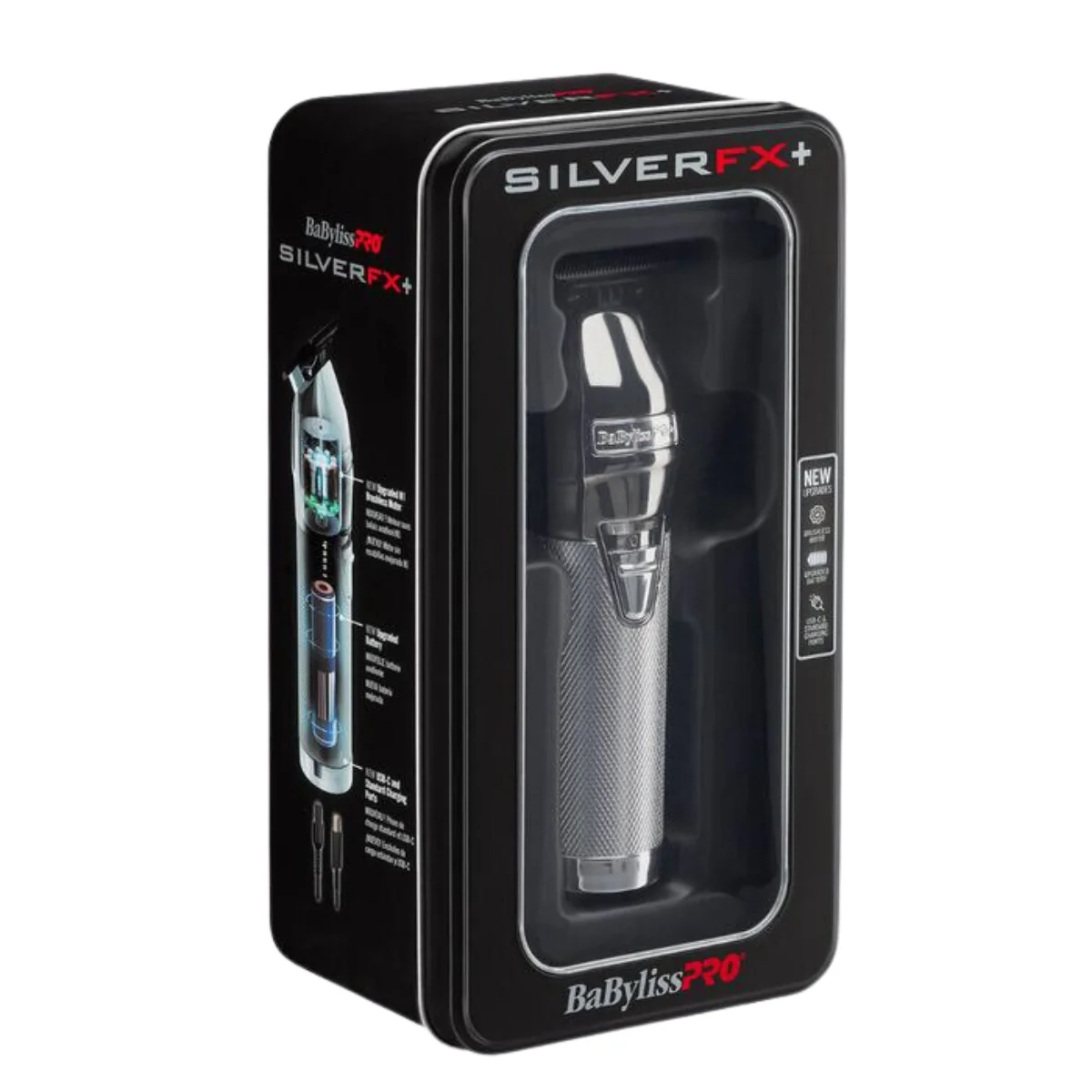 BaBylissPRO SilverFX+ All-Metal Lithium Outlining Trimmer - Image 6