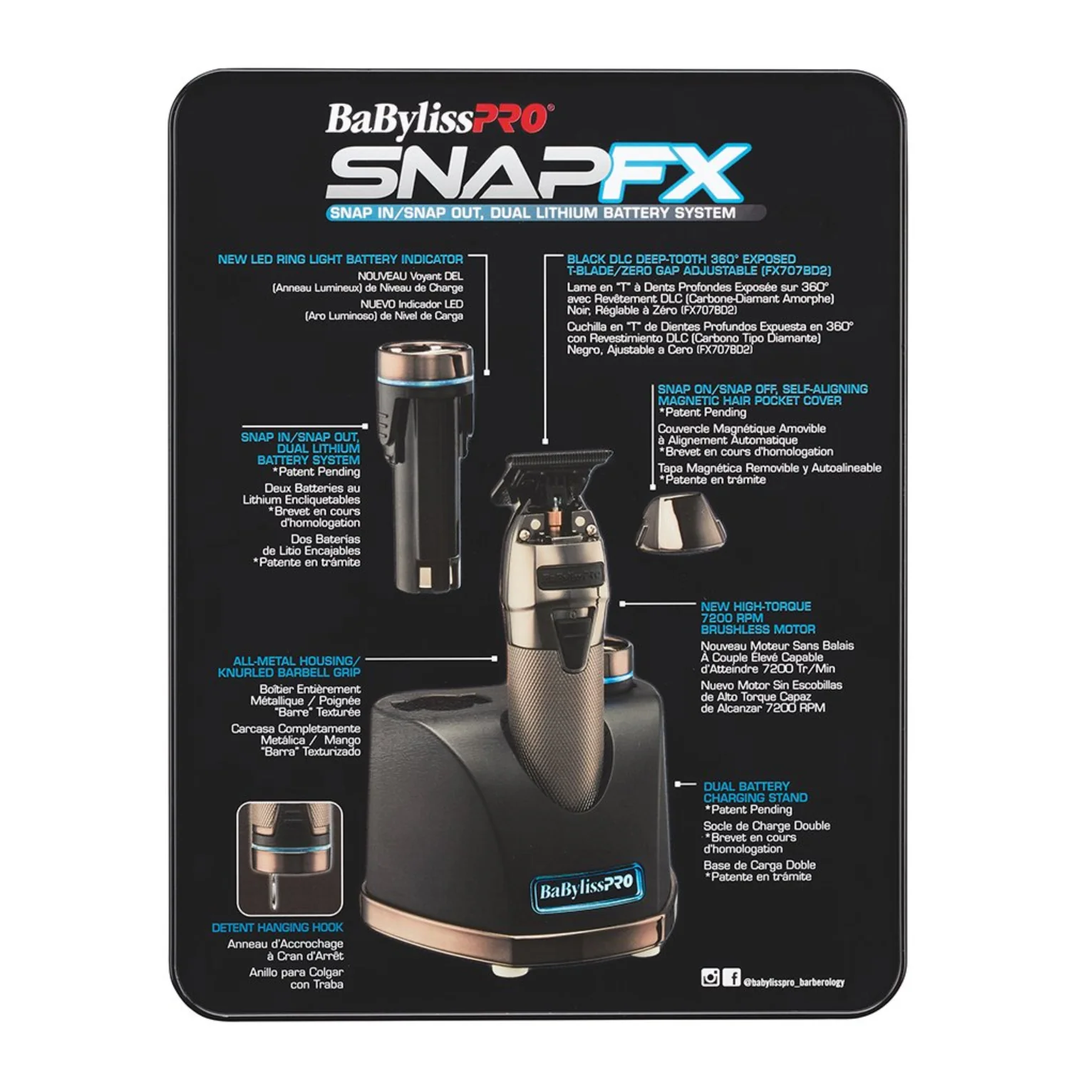 BaBylissPRO SnapFX Trimmer - Image 3