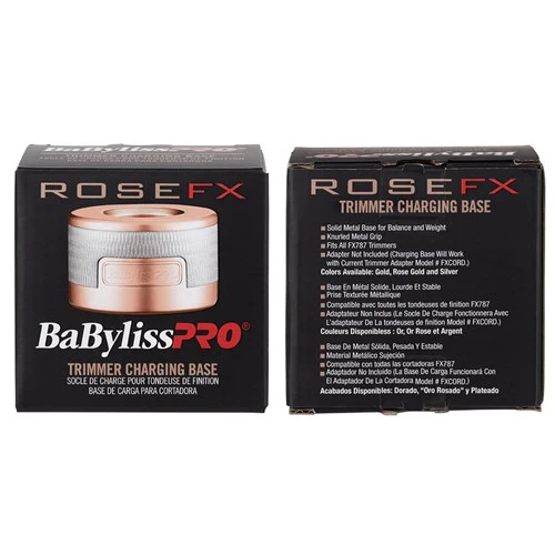 Babylisspro Trimmer Charging Base - Rose Gold - Image 2