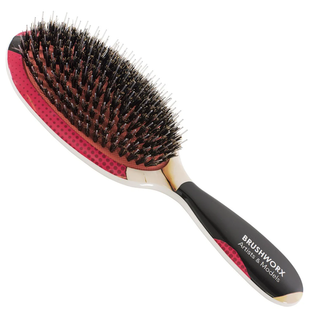 Brushworx Artists and Models Cushion Hair Brush Bunny Boo