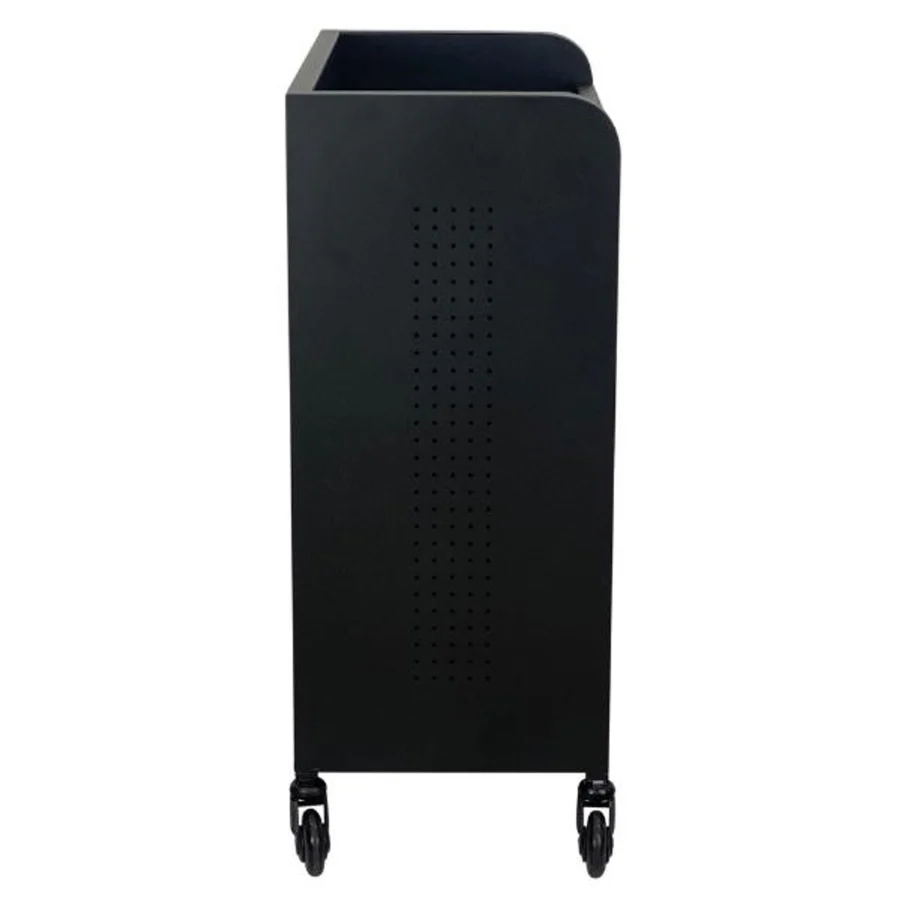 Fusion PLUS 4 Drawer Hairdressing Beauty Trolley - Black - Image 6