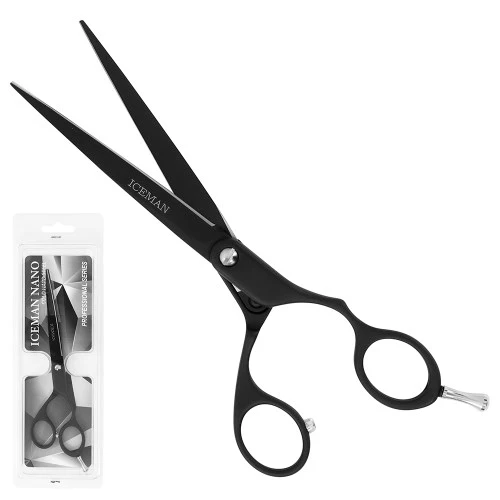 Iceman Black Matt 6.5 Scissors