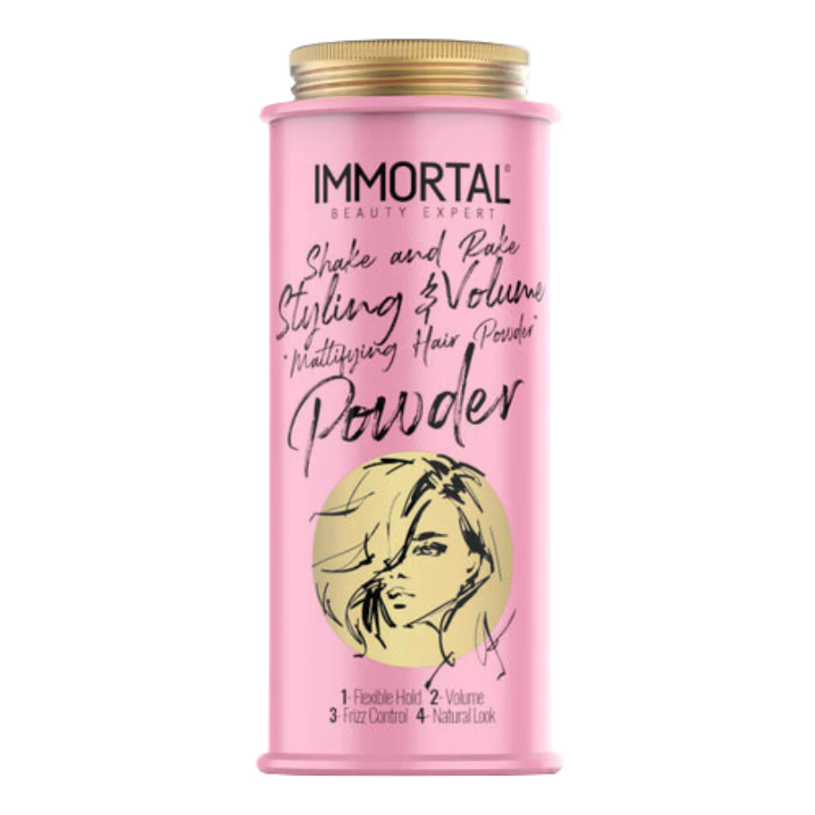 Immortal Infuse 16 Piece Volume Powder & Styling Powder With Display Stand Kit - Image 4
