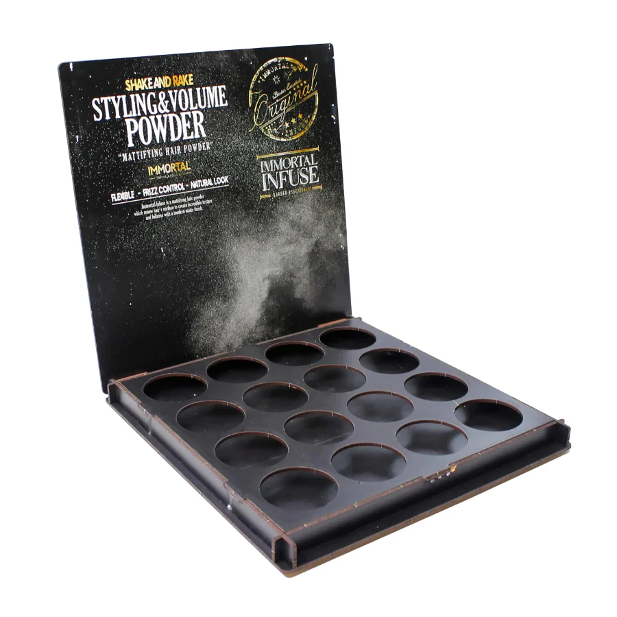Immortal Infuse 16 Piece Volume Powder & Styling Powder With Display Stand Kit - Image 6