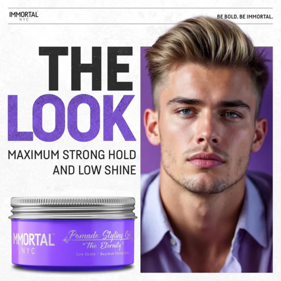 Immortal The Eternity Pomade Styling Gel 150ml - Image 2