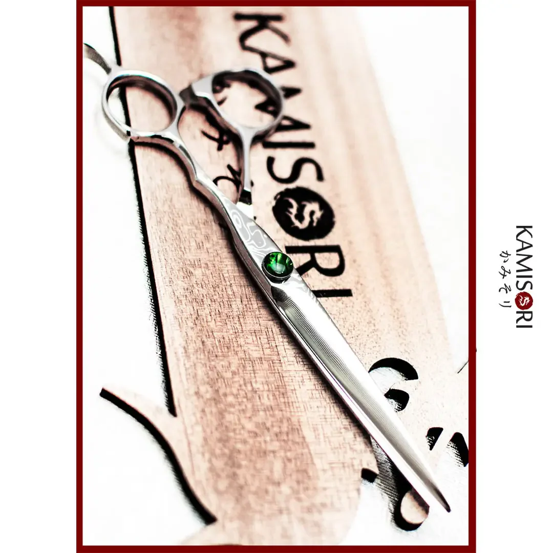 Kamisori Emerald Professional Haircutting Shears - Image 3