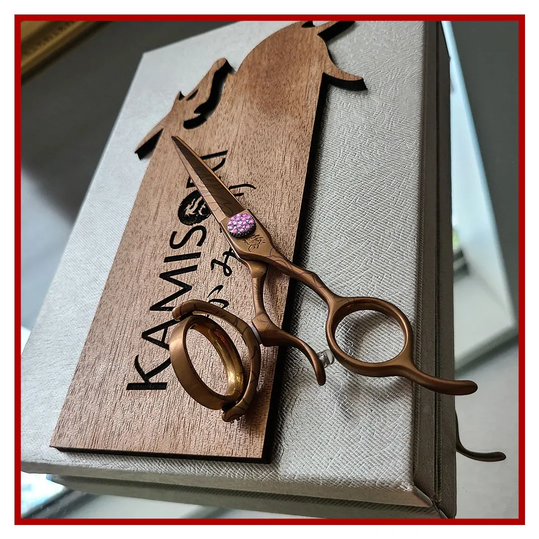 Kamisori Jewel Iii Double Swivel Professional Haircutting Shears