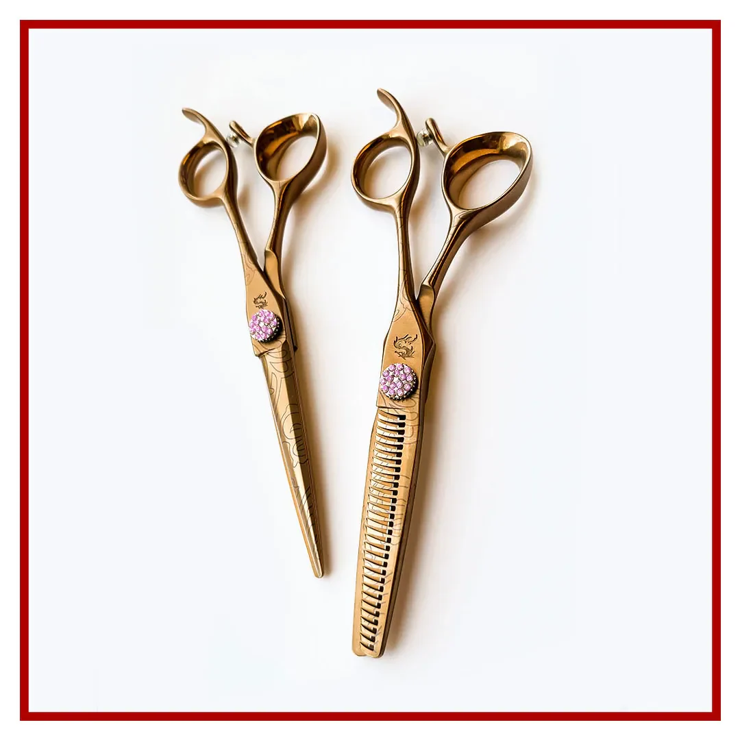 Kamisori Jewel III Professional Haircutting Shears Set - Image 2