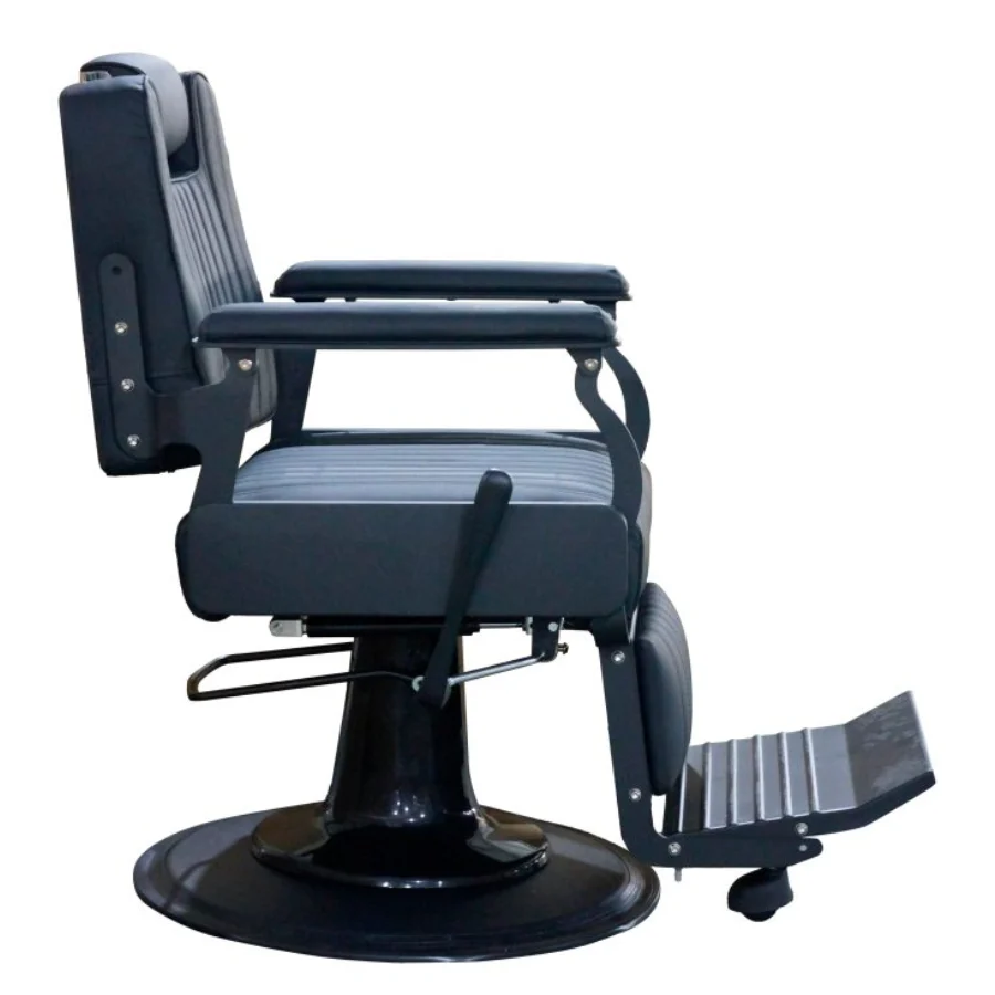 Karma Hawthorn Barber Chair Black & Black - Image 2