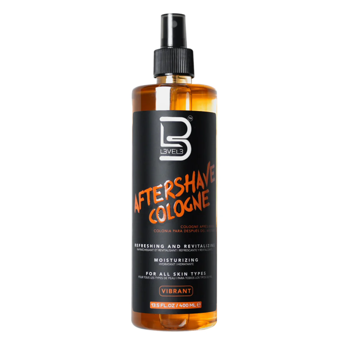 L3VEL3 Aftershave Cologne Vibrant - 400ml