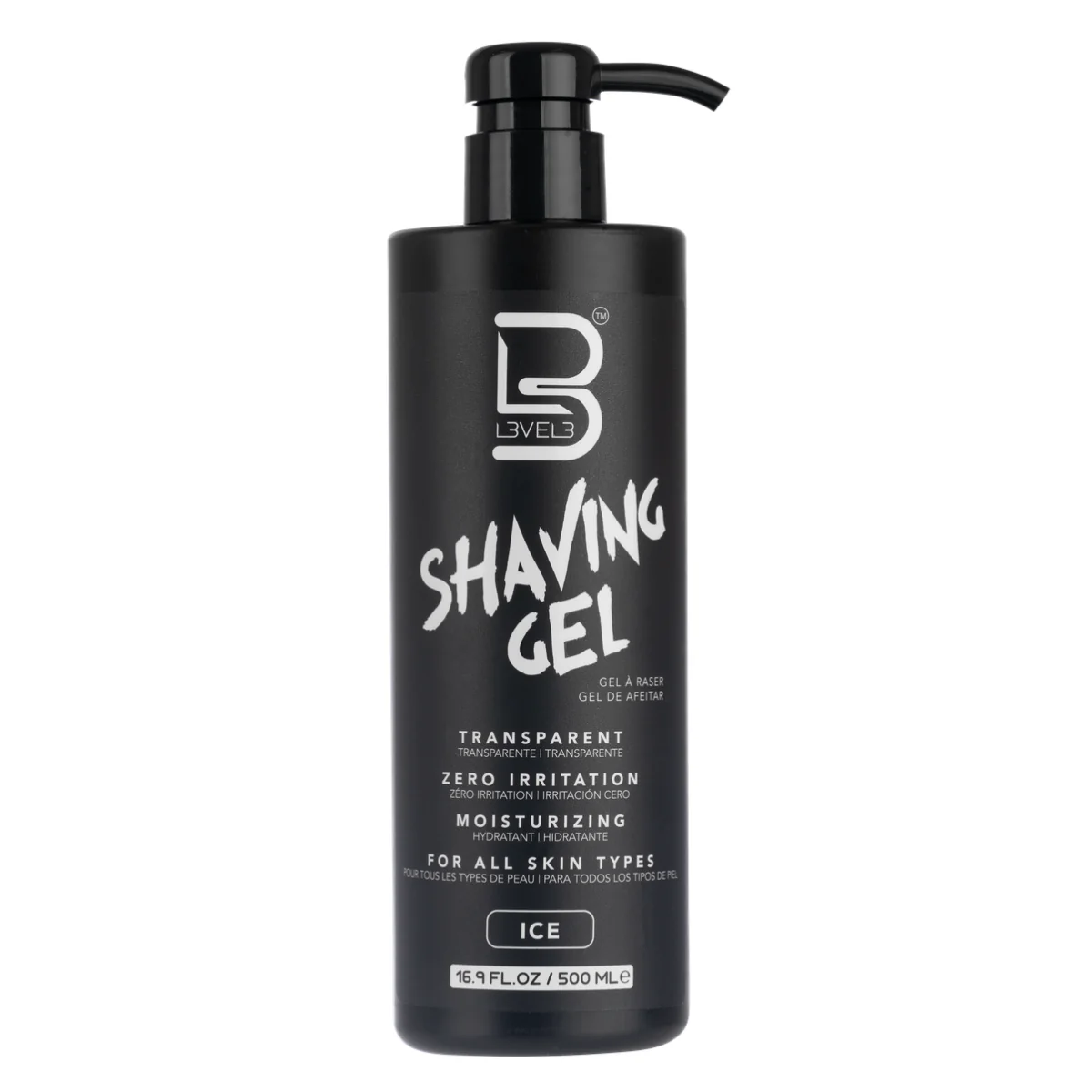 L3VEL3 Shaving Gel Ice - 500ml