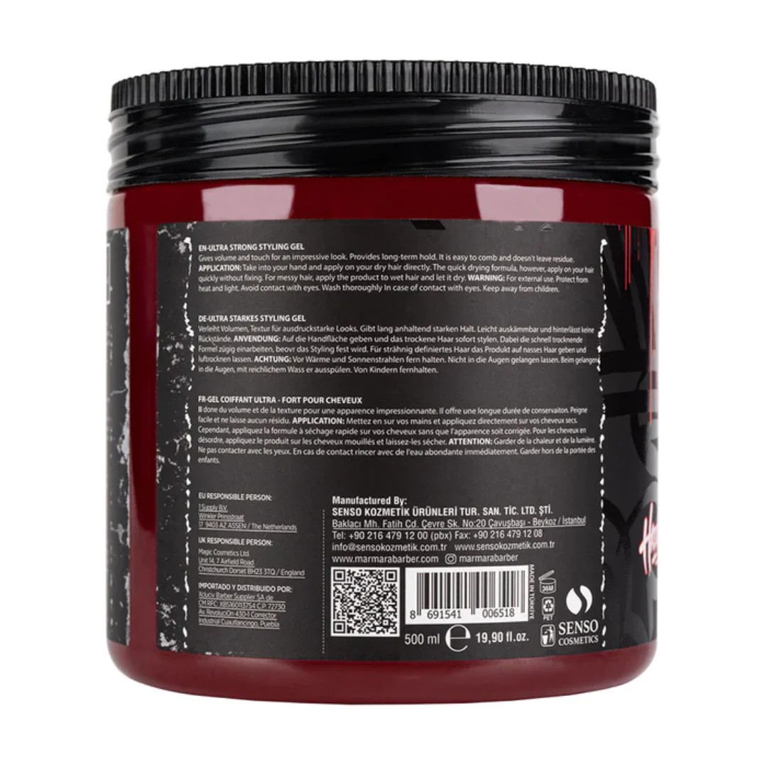 Marmara Barber Hair Gel No. 33 500ml - Image 2