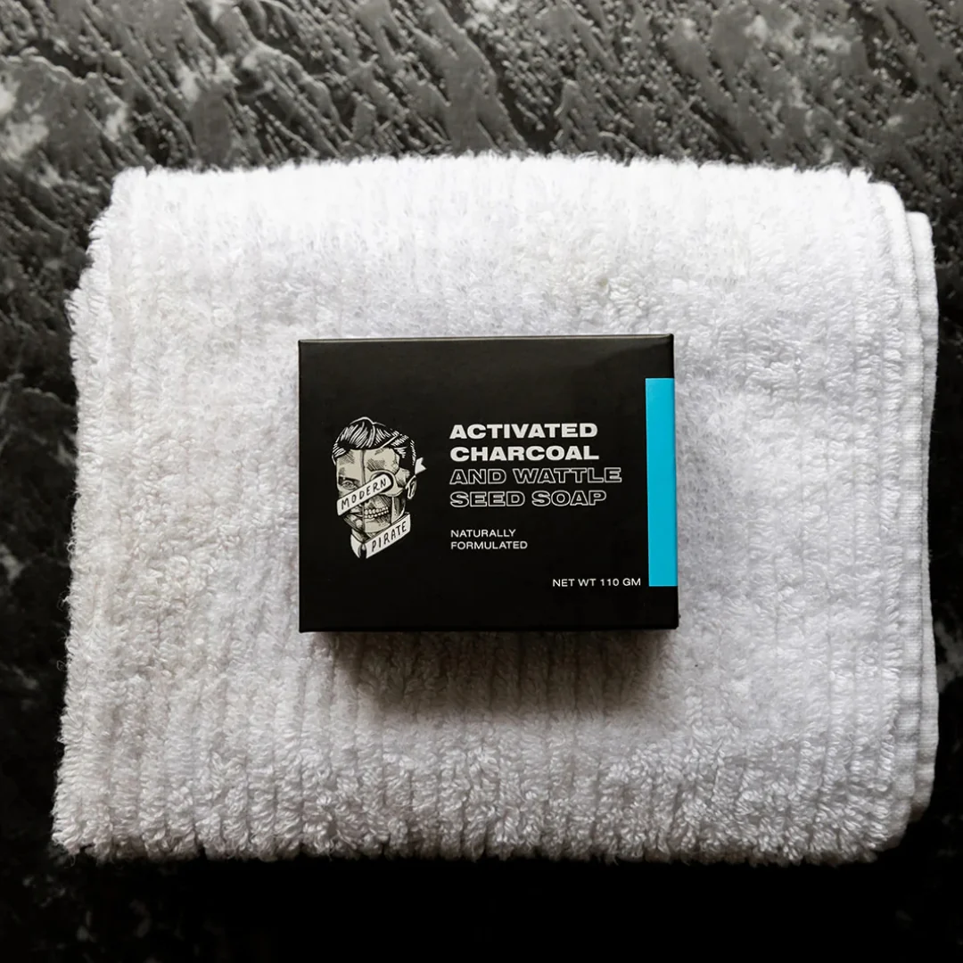 Modern Pirate Activated Charcoal Soap 110gm - Image 3