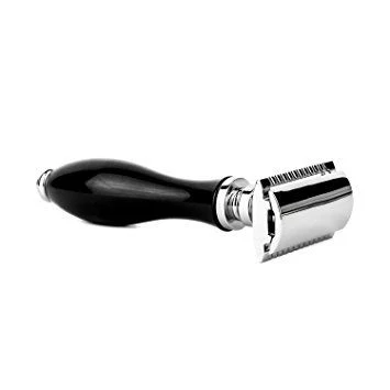 Parker 111b - Black Resin Handle Safety Razor - Image 4