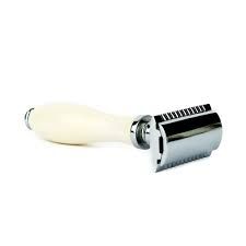 Parker 111w - White Resin Handle Safety Razor - Image 3