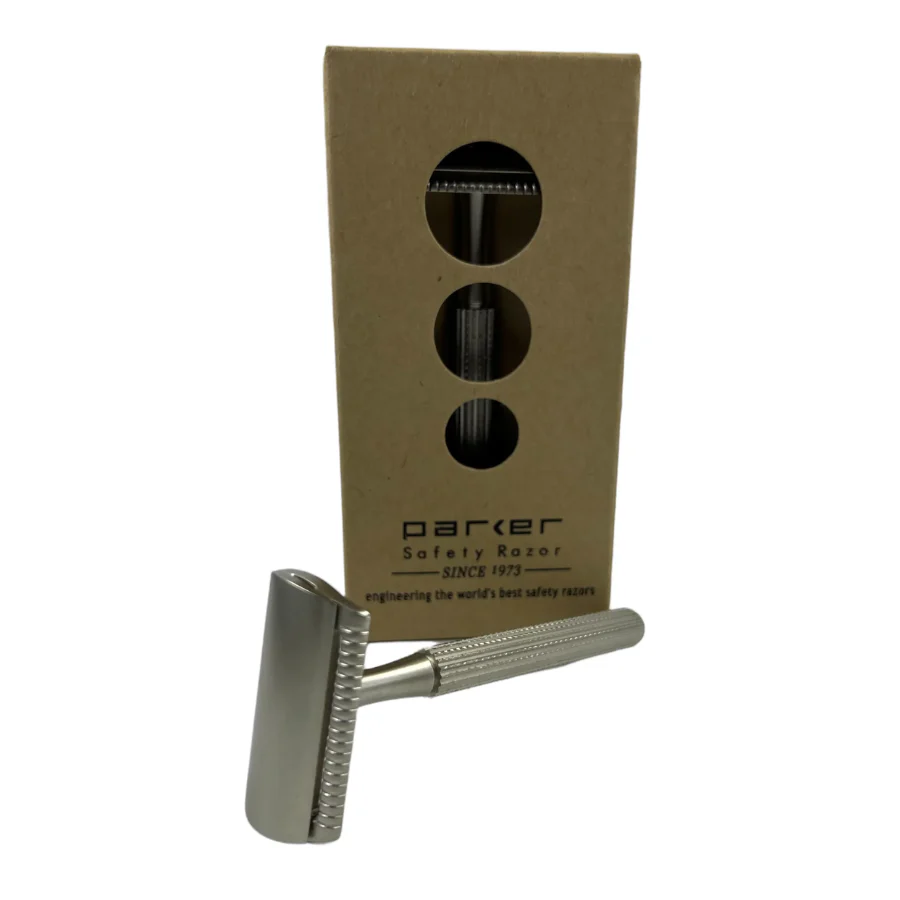 Parker 78R Safety Razor - Satin Silver - Image 2