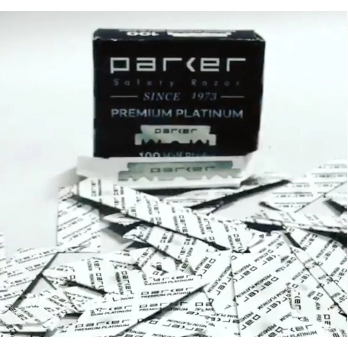 Parker Premium Platinum Half Blades 100 Pack - Image 2