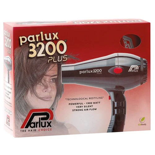 Parlux 3200 Plus Hair Dryer - Black - Image 2