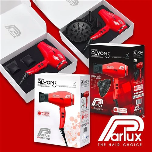 Parlux Alyon Air Ionizer Tech Hair Dryer 2250w - Red - Image 5