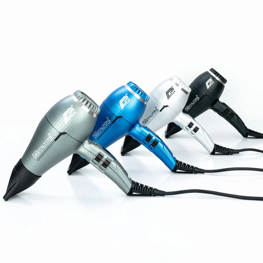 Parlux DigitAlyon Hair Dryer and Diffuser Glitter Grey - Image 5
