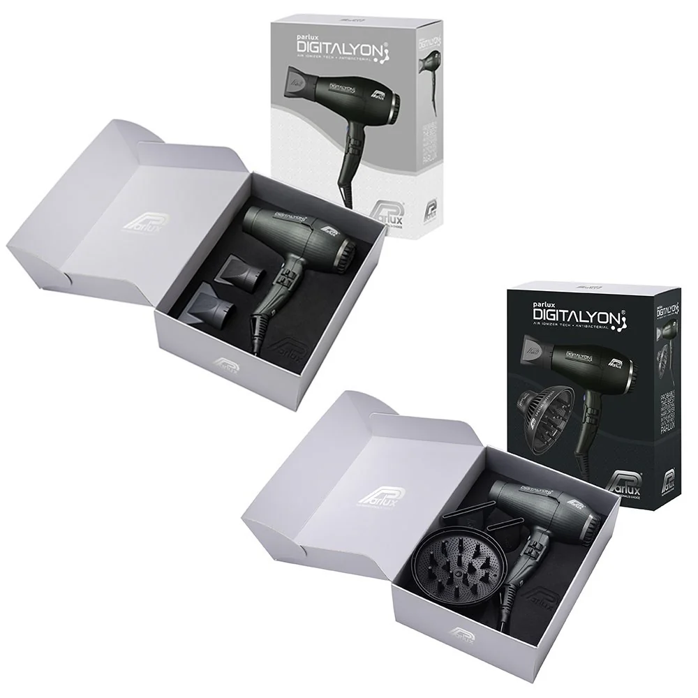 Parlux Digitalyon Hair Dryer Anthracite - Image 5
