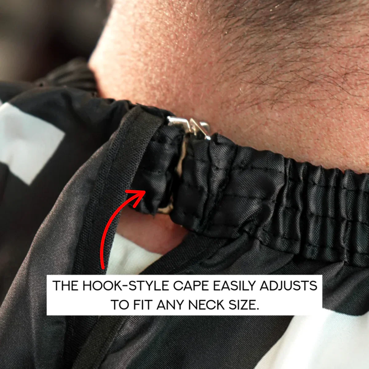 Supreme ST Premium Barber Cape - Steele Smoke - Image 5