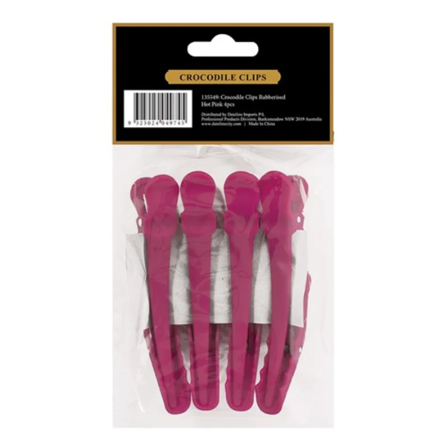 Premium Pin Company 999 Crocodile Clips Pink - Image 3