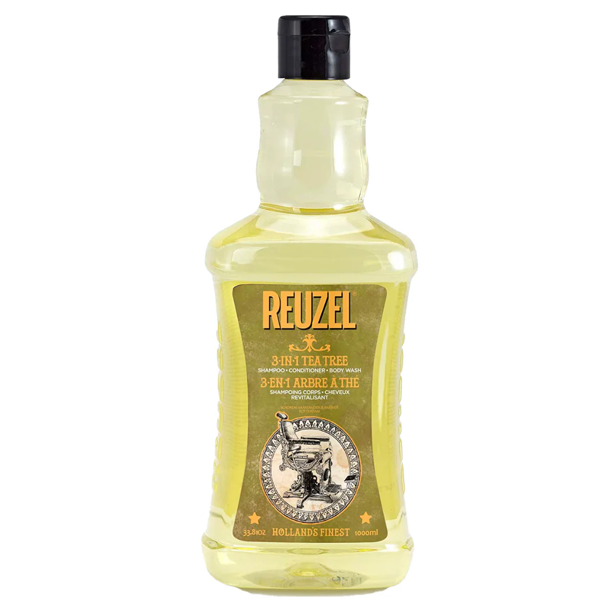 Reuzel 3 in 1 Tea Tree Shampoo - 1lt