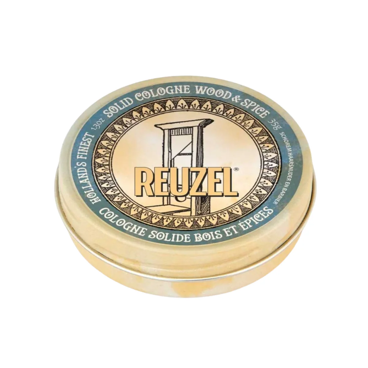 Reuzel Wood & Spice Solid Cologne Balm - 35g - Image 2