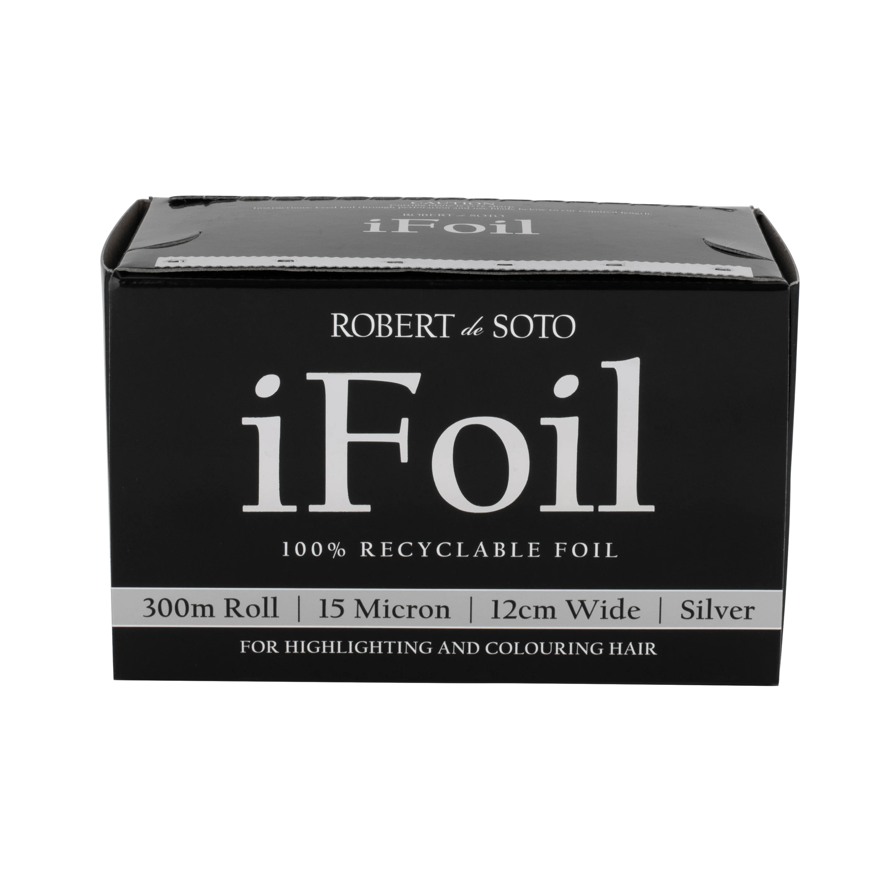Robert Desoto Ifoil 15 Micron Foil 300m X 125mm - Silver
