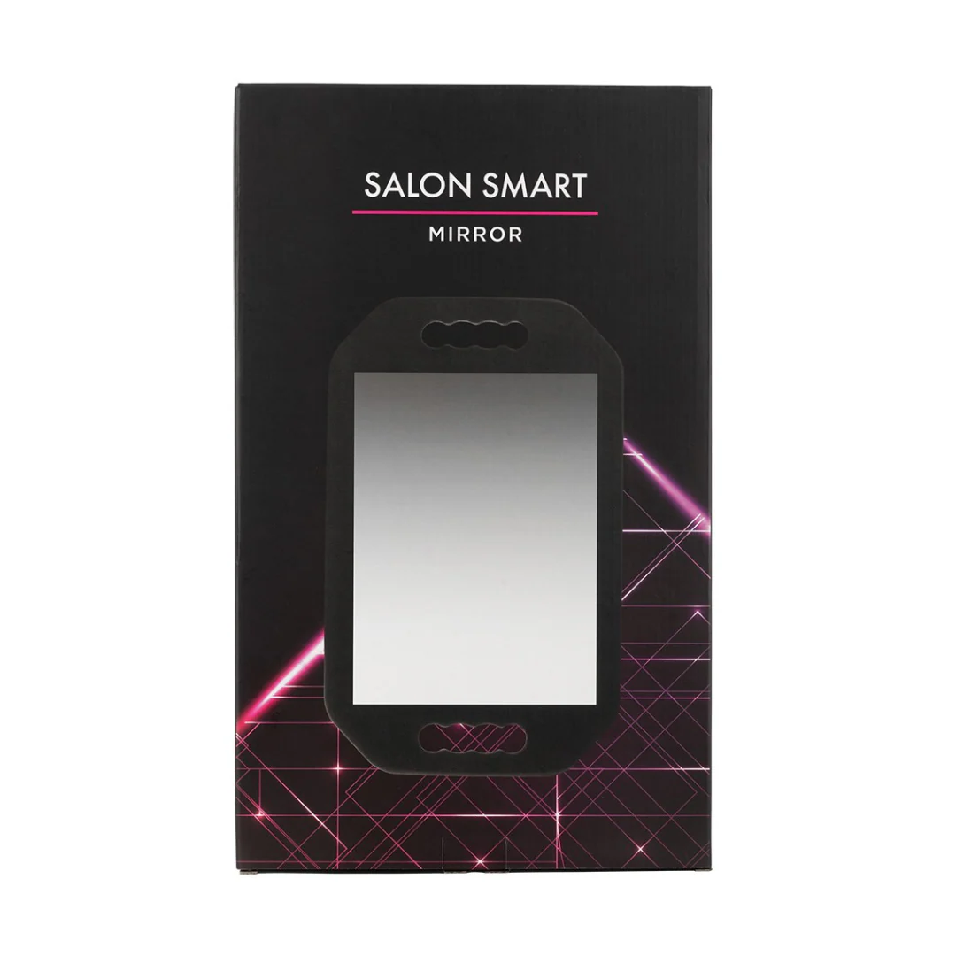 Salon Smart Hairdressing Mirror Black - Image 2
