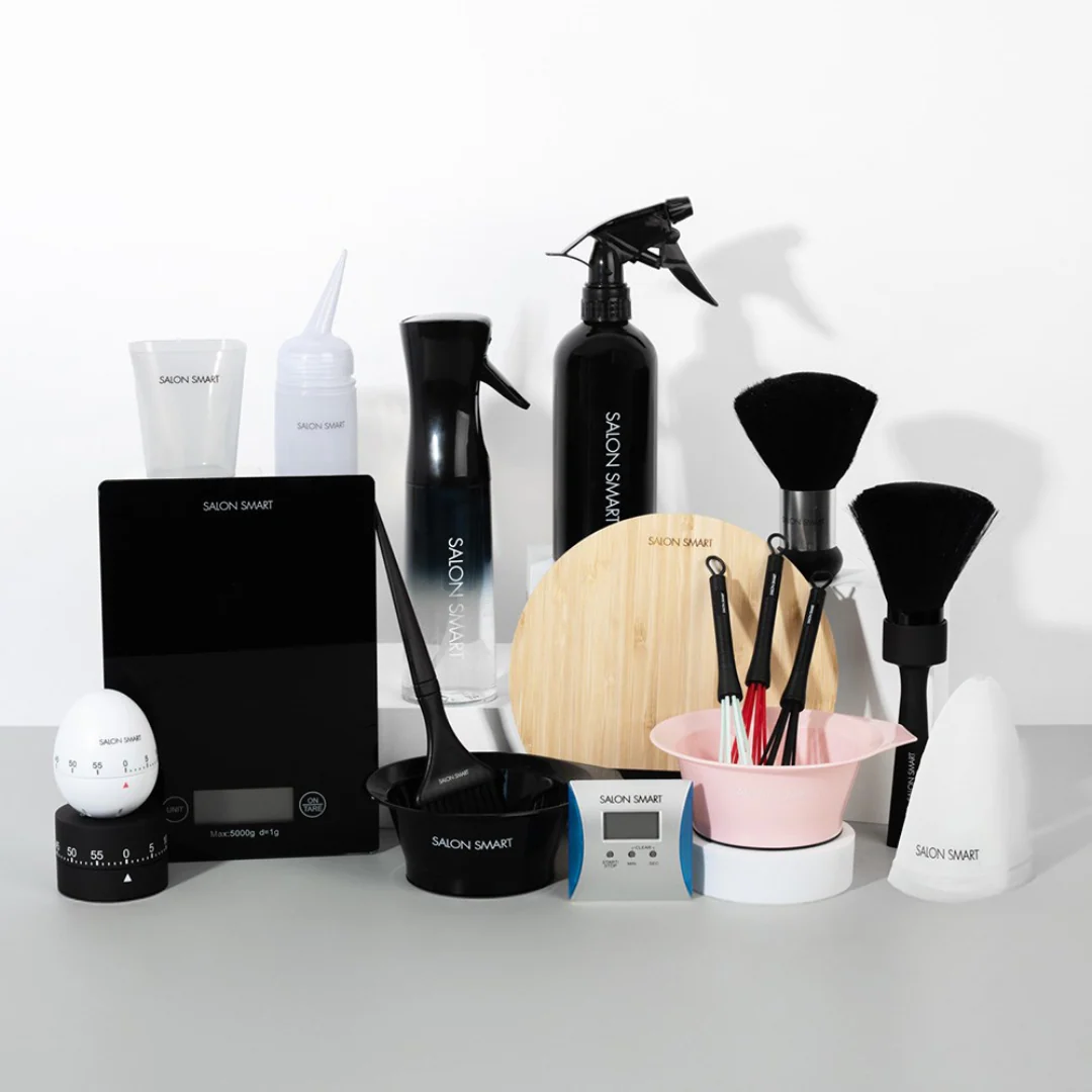 Salon Smart Hairdressing Mirror Black - Image 5