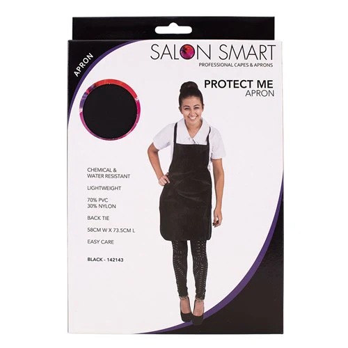 Salon Smart Protect Me Protective Apron - Black - Image 2