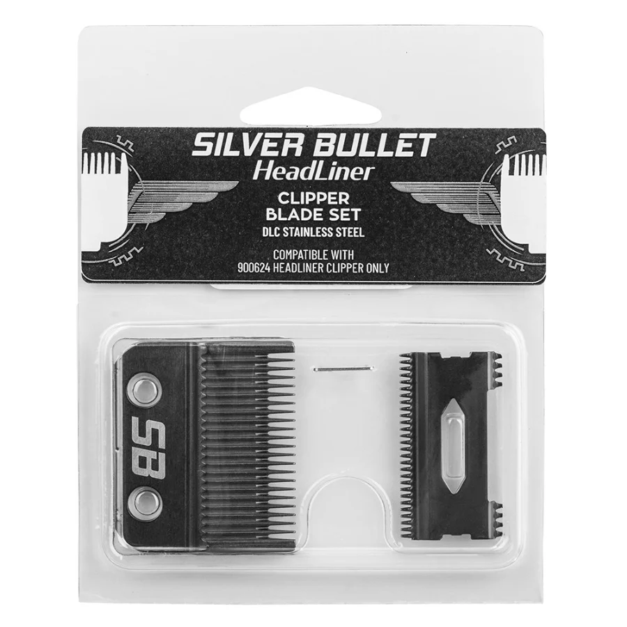 Silver Bullet Headliner Hair Clipper Blade Set - Image 2