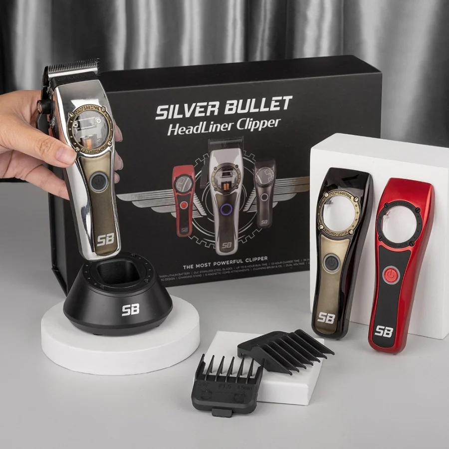 Silver Bullet Headliner Hair Clipper Blade Set - Image 5