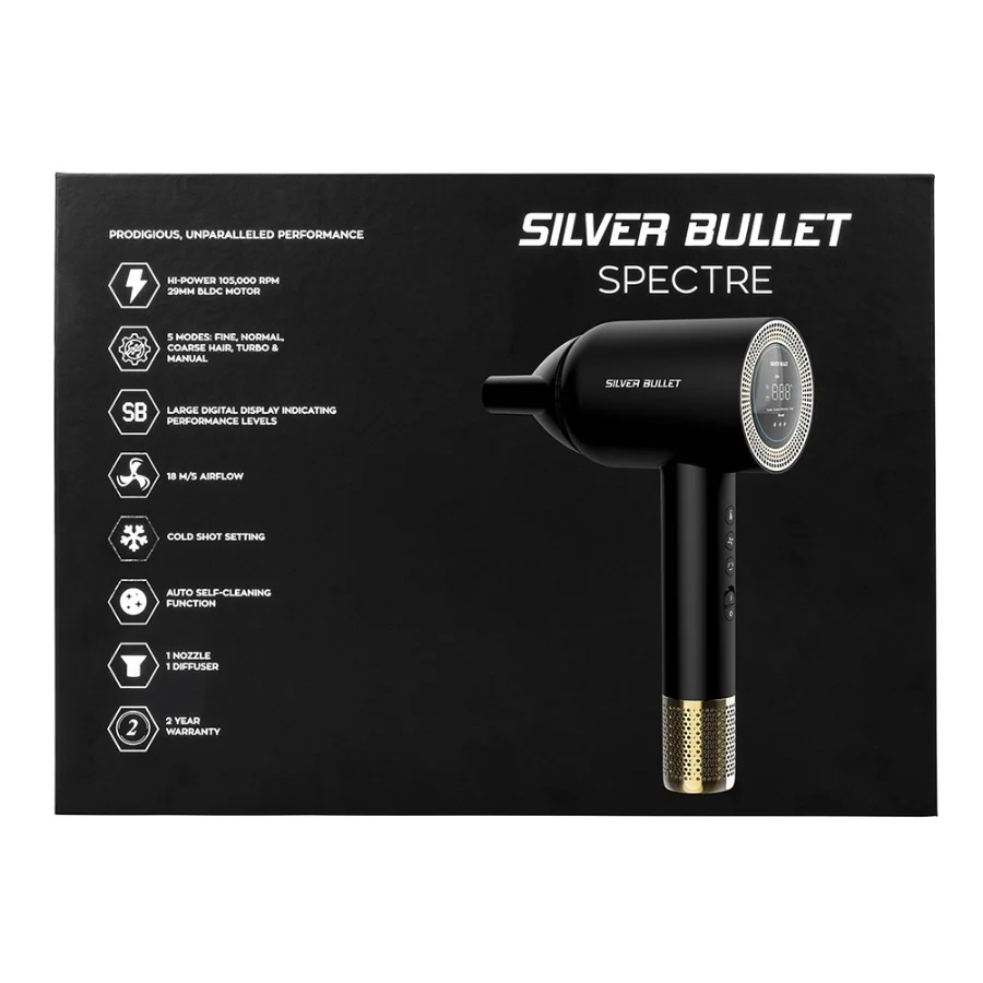 Silver Bullet Spectre Hair Dryer - Image 4