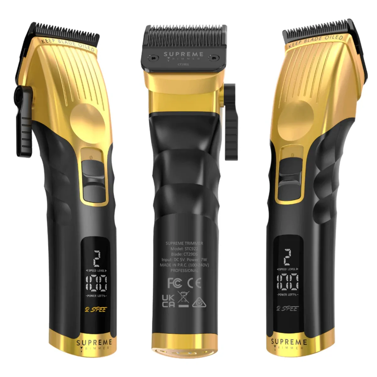 Supreme ST 2Spee Clipper - Gold - Image 4