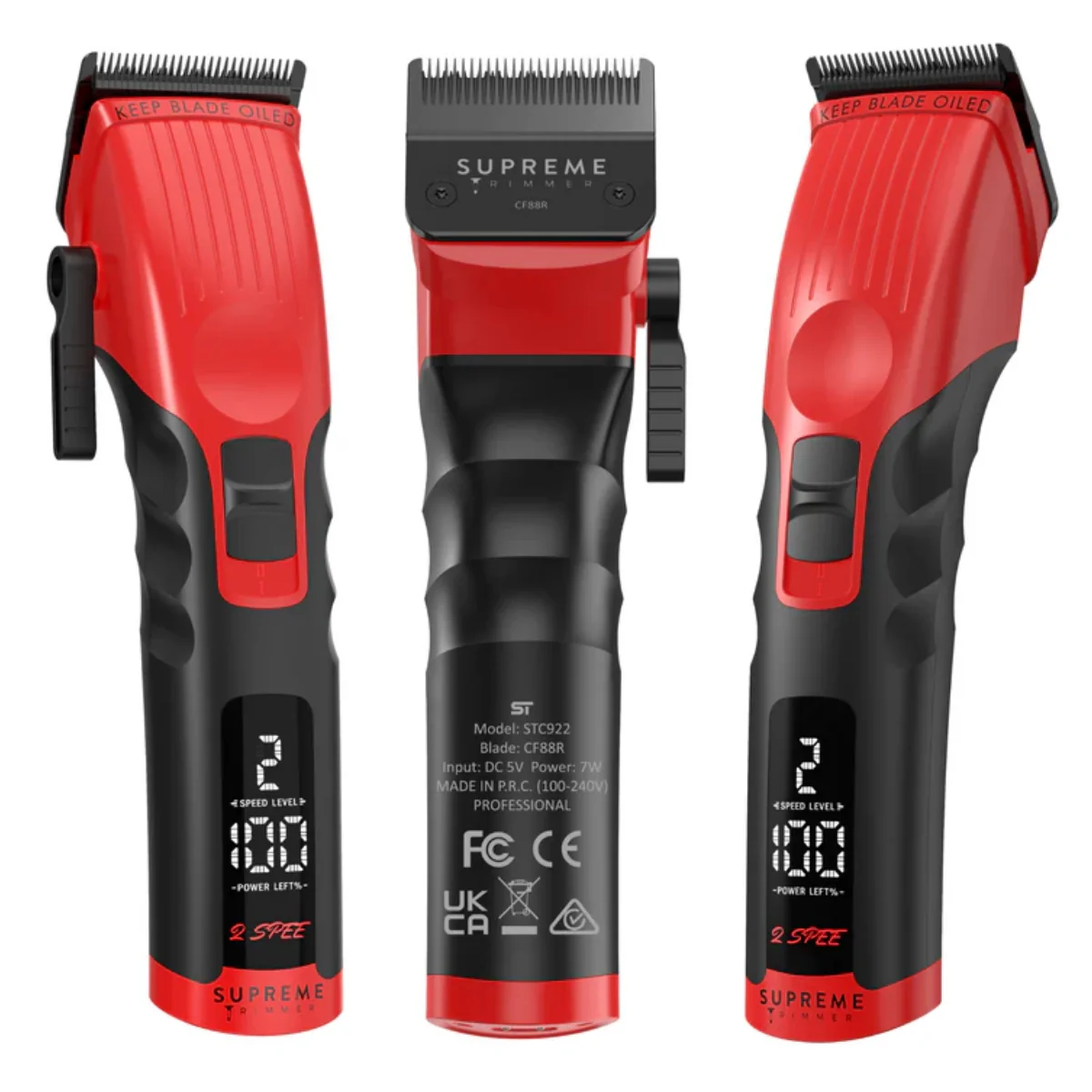 Supreme ST 2Spee Clipper - Red - Image 2