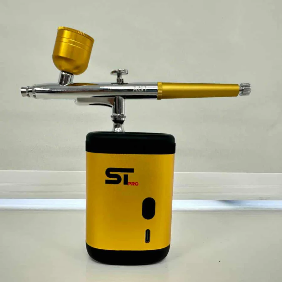 Supreme ST Airbrush Gun Kit - Gold - Image 3