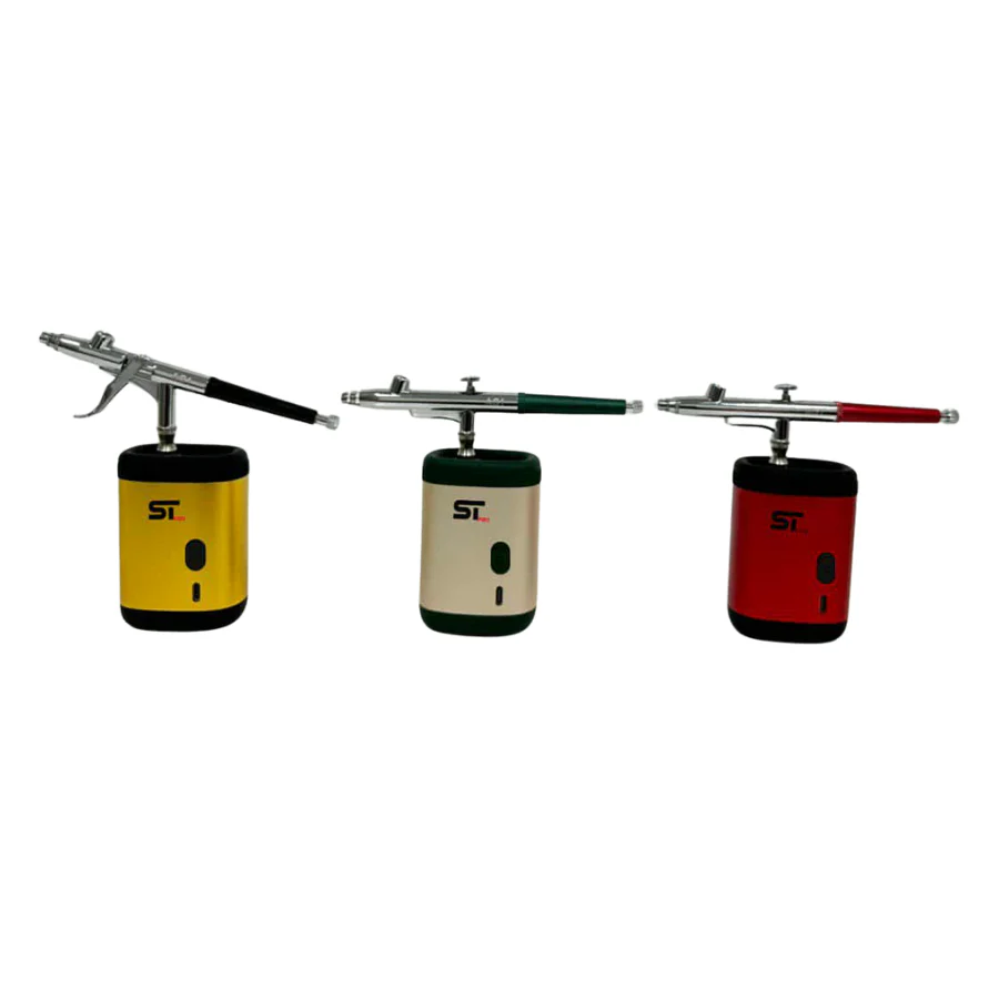 Supreme ST Airbrush Gun Kit - Red - Image 5
